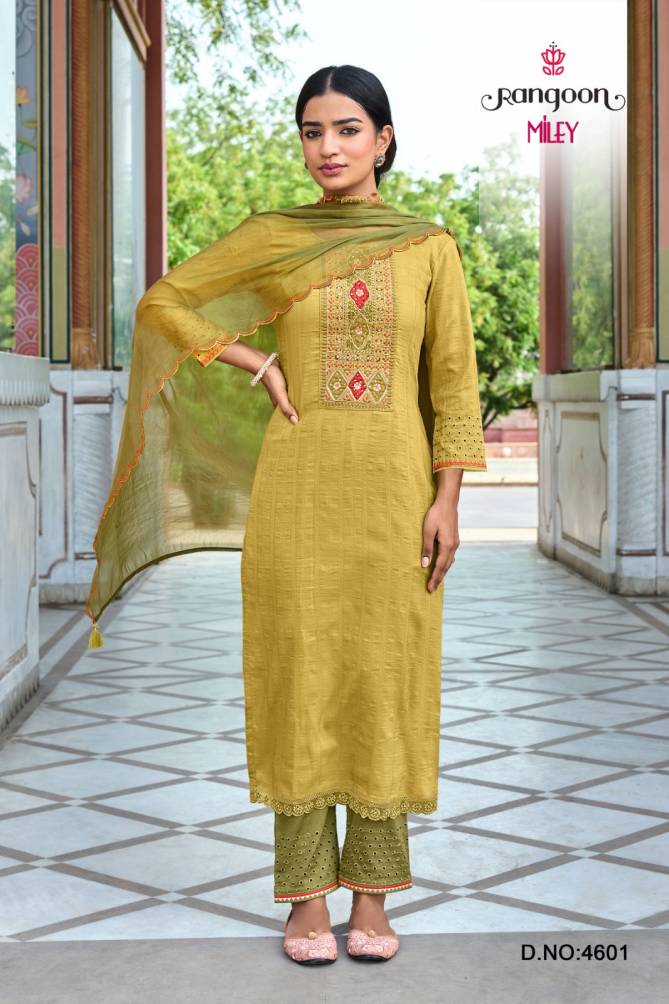 Miley By Rangoon Embroidery Designer Readymade Suits